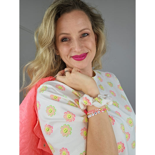 Baumwolljersey Flower