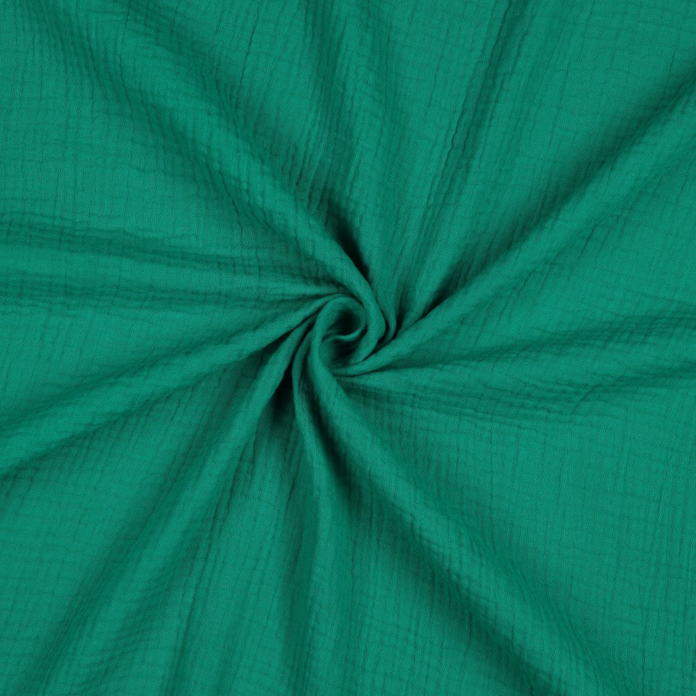 Baumwollmusselin uni double gauze