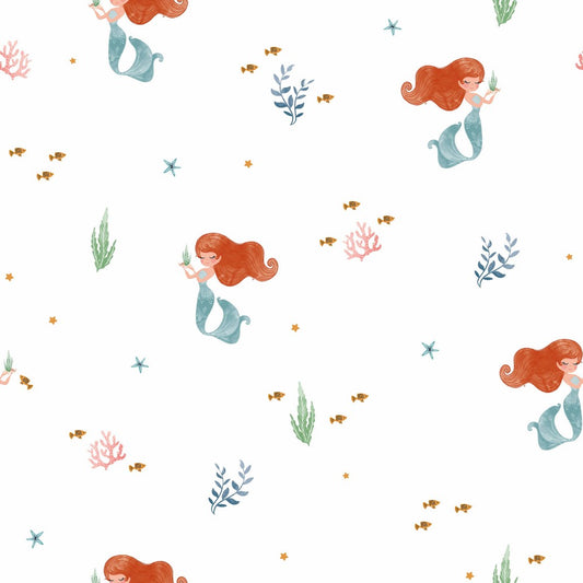 Baumwolljersey Meerjungfrau