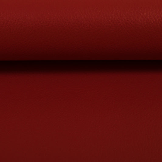 Kunstleder REX dkl.rot