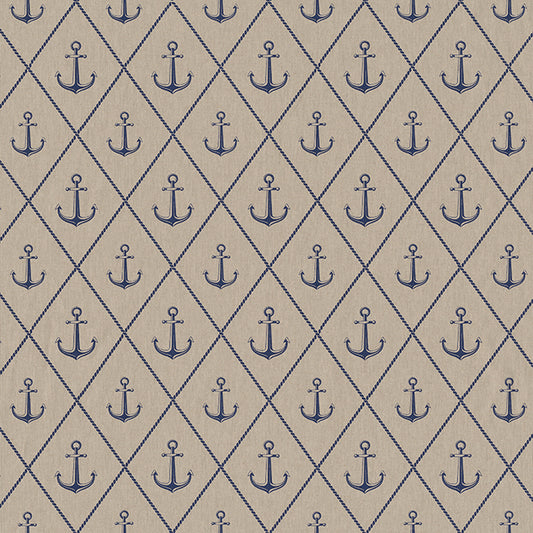 Dekostoff Anker maritim