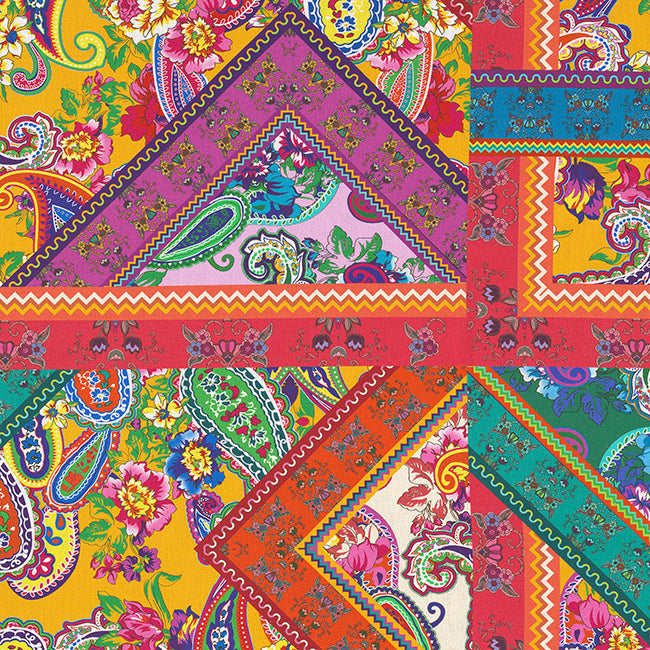 Dekostoff Folklore Paisley