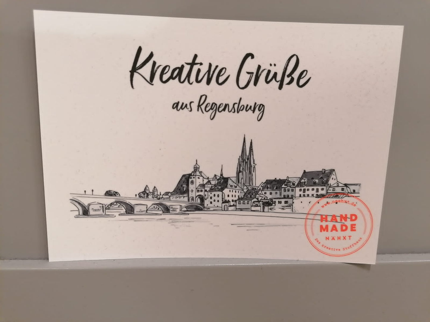 NÄHXT Postkarte für deine kreativen Grüße