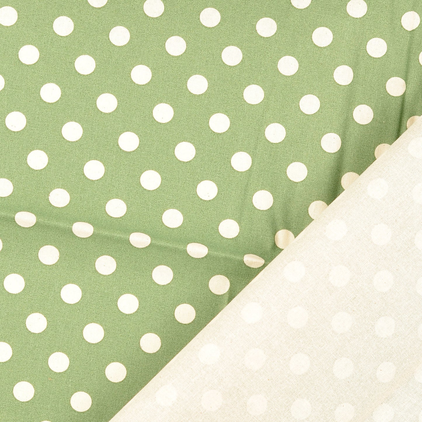 Baumwollwebware Punkte lachs