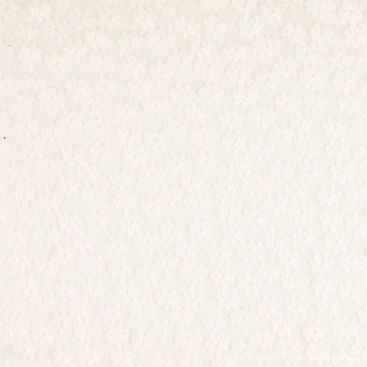 Spitze Tüllstickerei creme