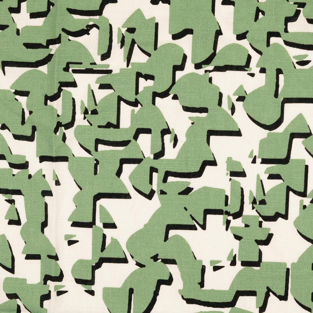 Viskose-Leinen Druck