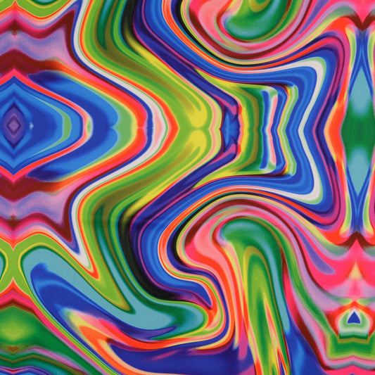 Poliesterjersey abstrakt