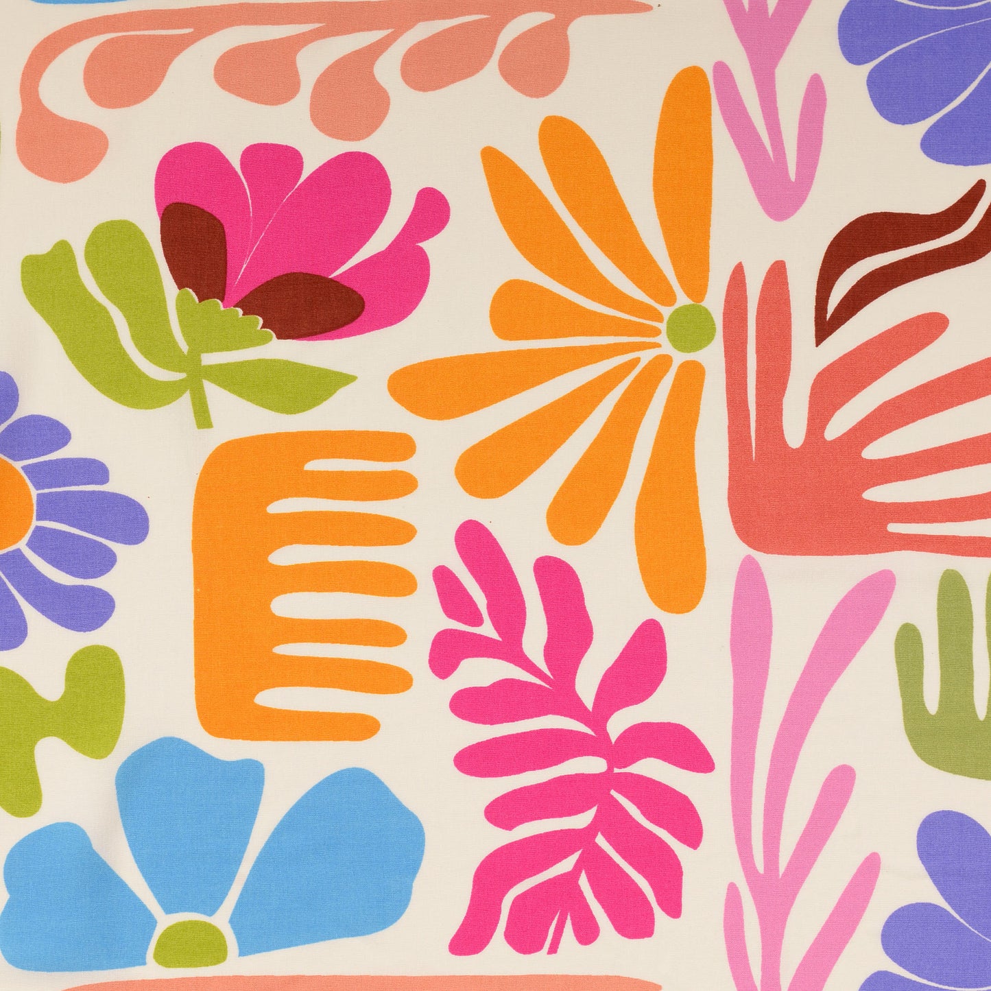 Viskosewebware floral blass