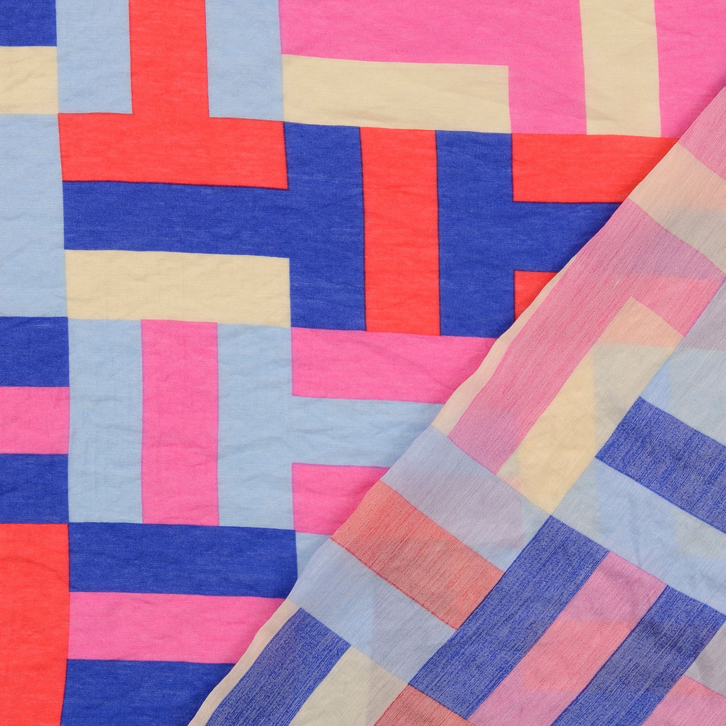 Viskosewebware grafisch