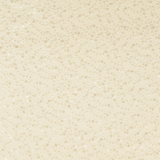 Paillettenjersey creme