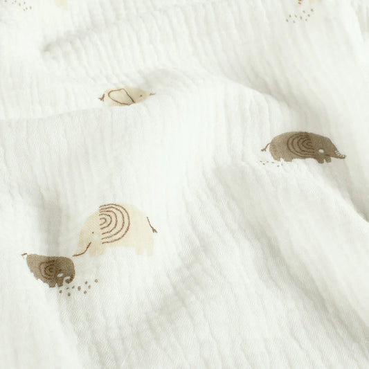 Musselin mit Elefant