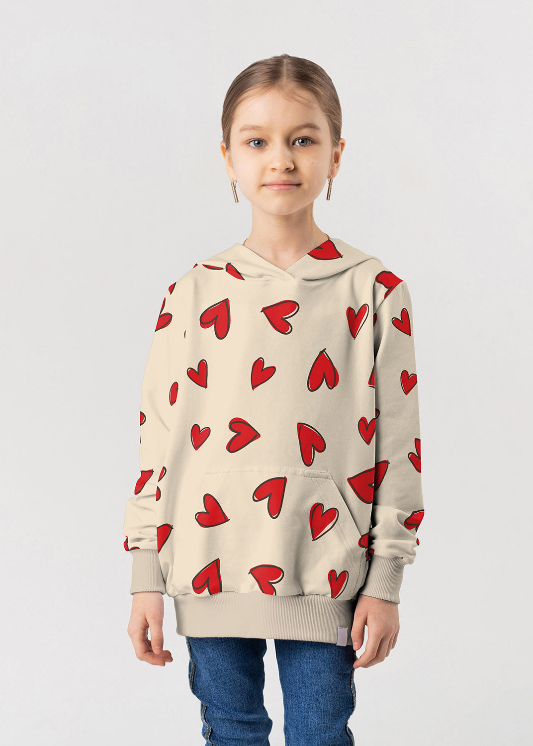 French Terry Herzen – Beige