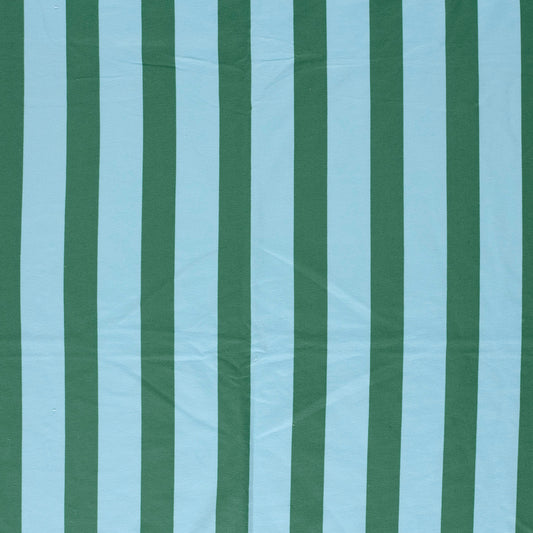 French Terry Streifen – Babyblau