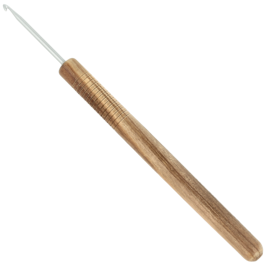 Häkelnadel mit Griff aus Olivenholz von Addi