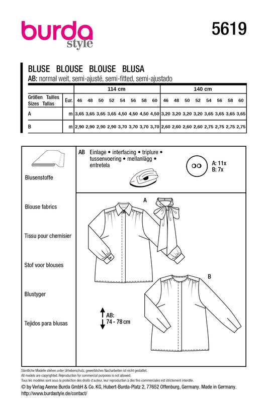 Burda 5619