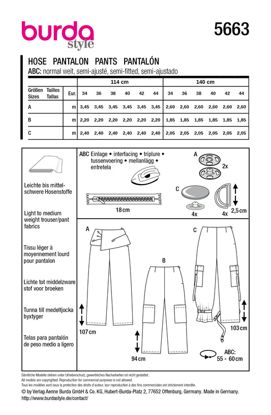 Burda 5663
