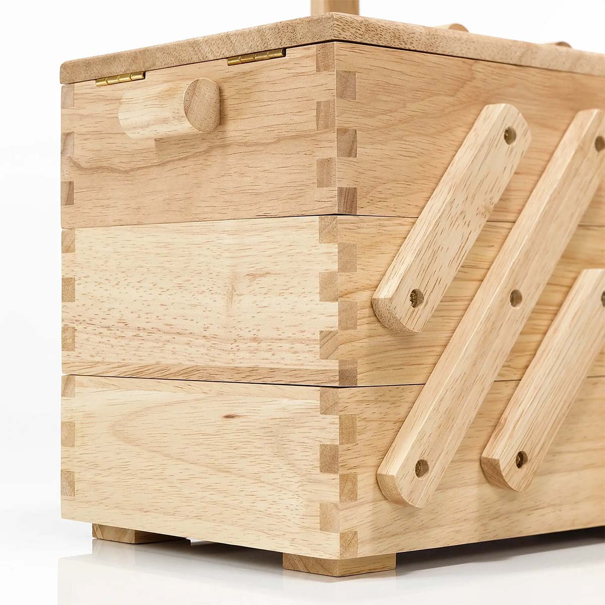 Nähkästchen Holz hell L