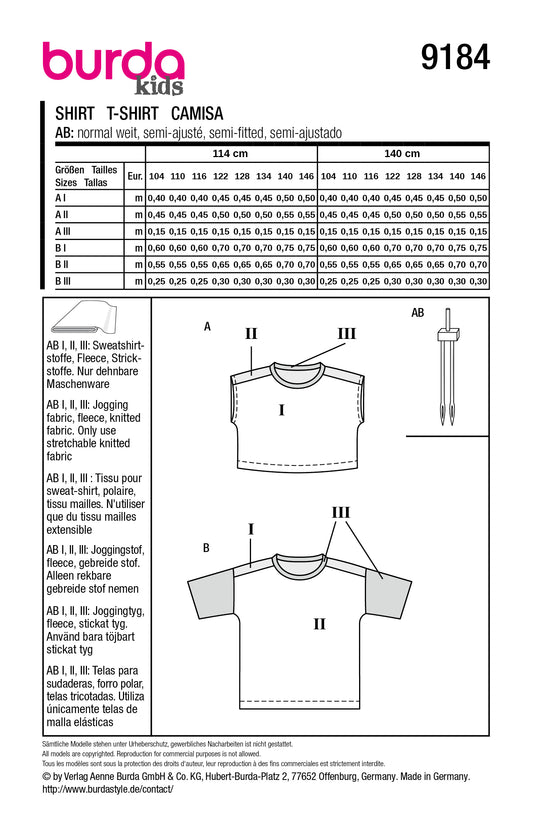 Burda 9184