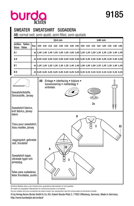 Burda 9185