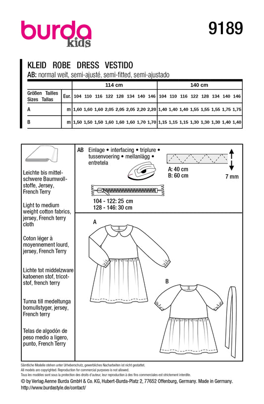 Burda 9189
