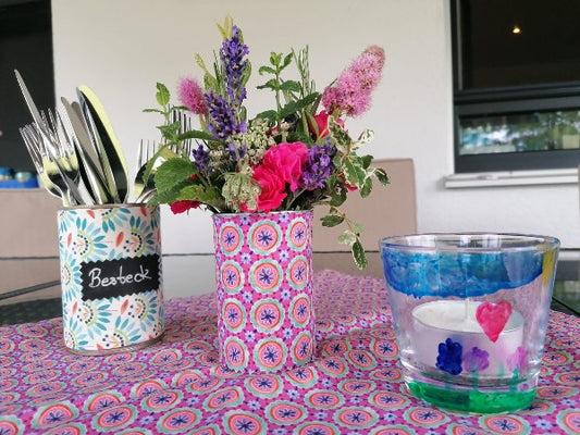 Upcycling Dose im Rock - kostenlose Anleitung