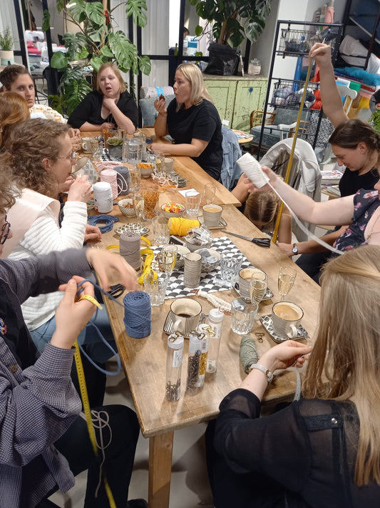 Junggesellinnenabschied / Junggesellenabschied Makramee-PARTY (bis 8 Personen)