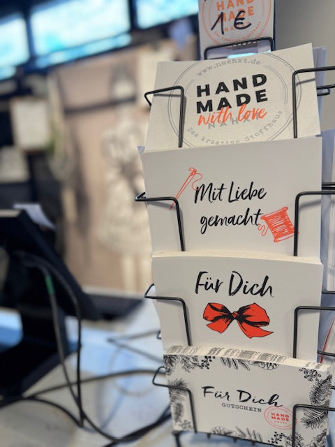 NÄHXT Postkarte für deine kreativen Grüße