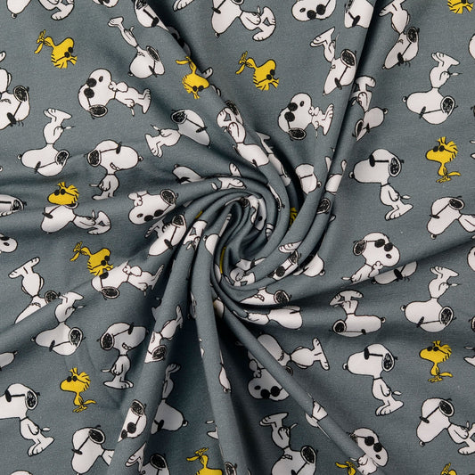 Snoopy-Jersey Peanuts-Serie grau