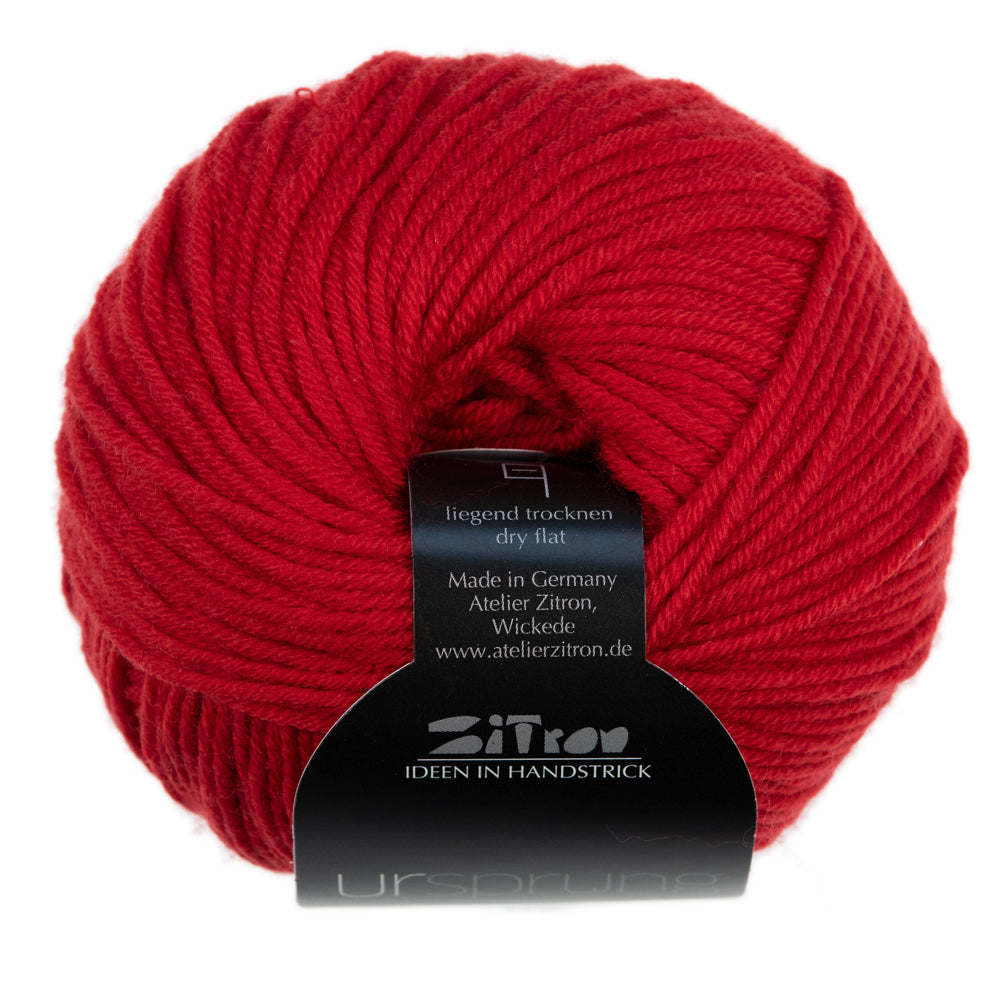 Wolle Ursprung original Tasmanian Merino extrafine von Atelier Zitron NÄHXT Regensburg