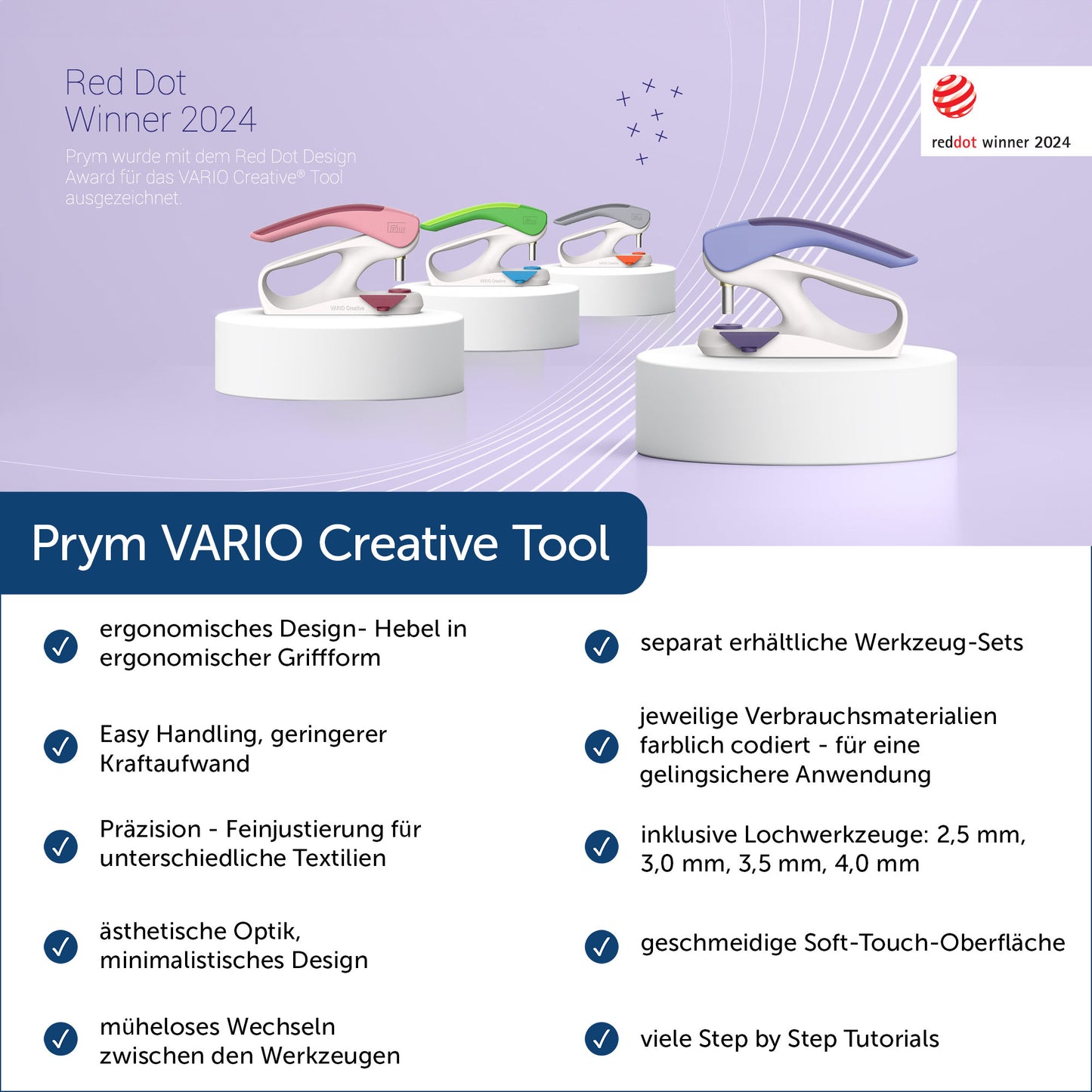 Prym creative Vario Tool _AKTIONSPREIS nur gültig bis 04.10.2025
