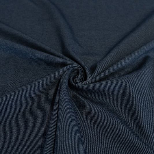 Romanitjersey Punto Milano – Köper – Stahlblau – Toptex Stoff