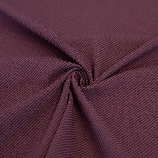 Romanitjersey mit Diagonalmuster – Bordeaux – Toptex Stoff