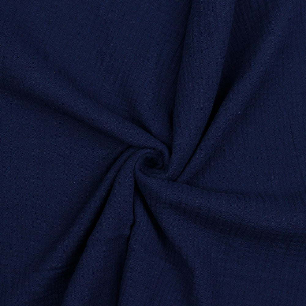 Baumwollmusselin uni double gauze