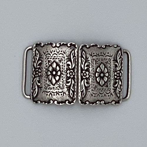 Dirndlschließe silber