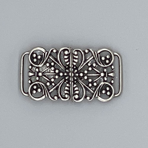 Dirndlschließe silber