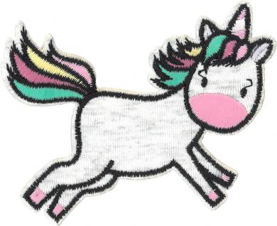 Applikation fliegendes Einhorn