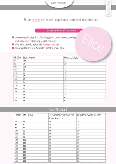 Elice - Hoodie für Kinder