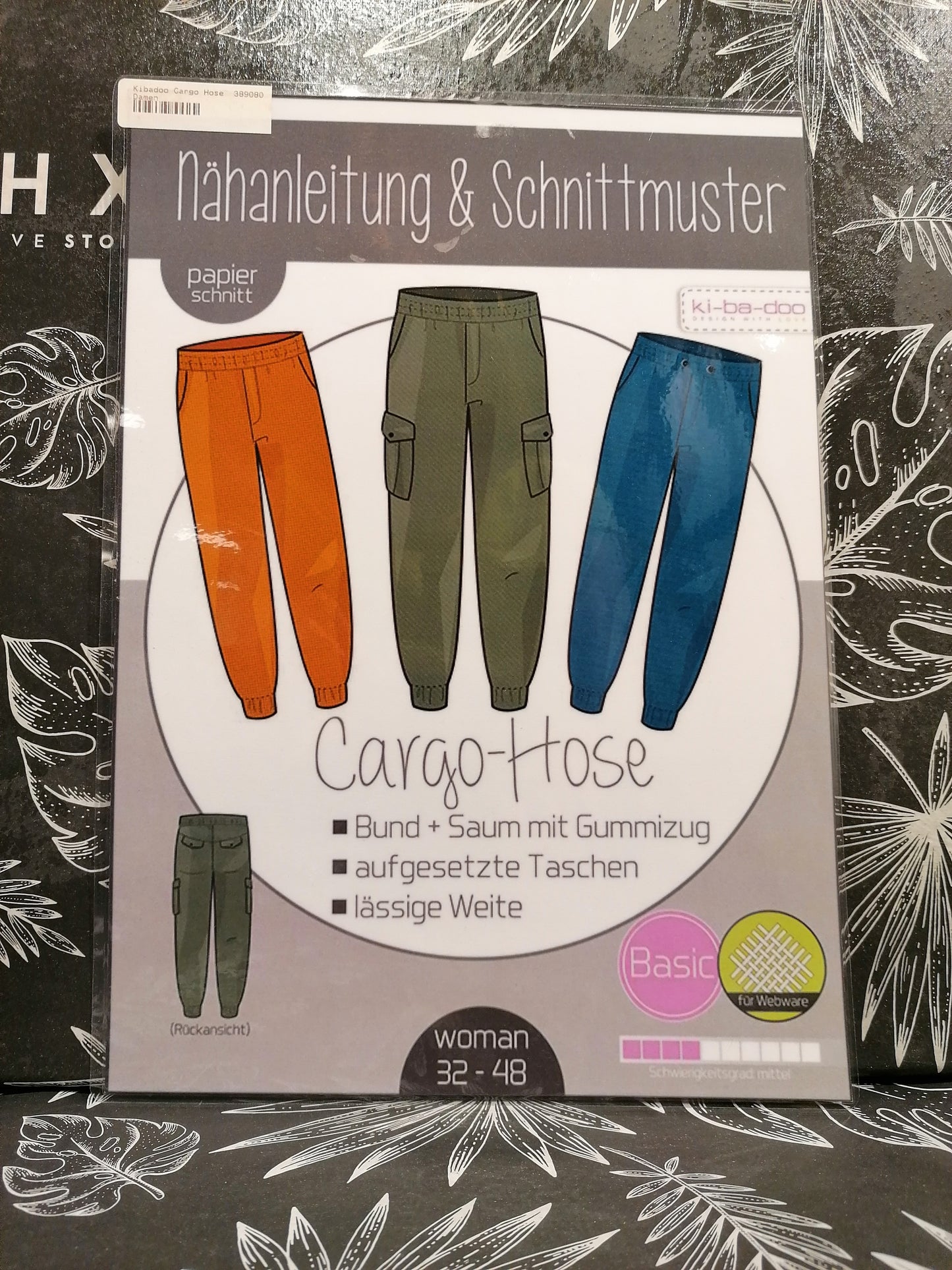 Schnittmuster Cargo-Hose