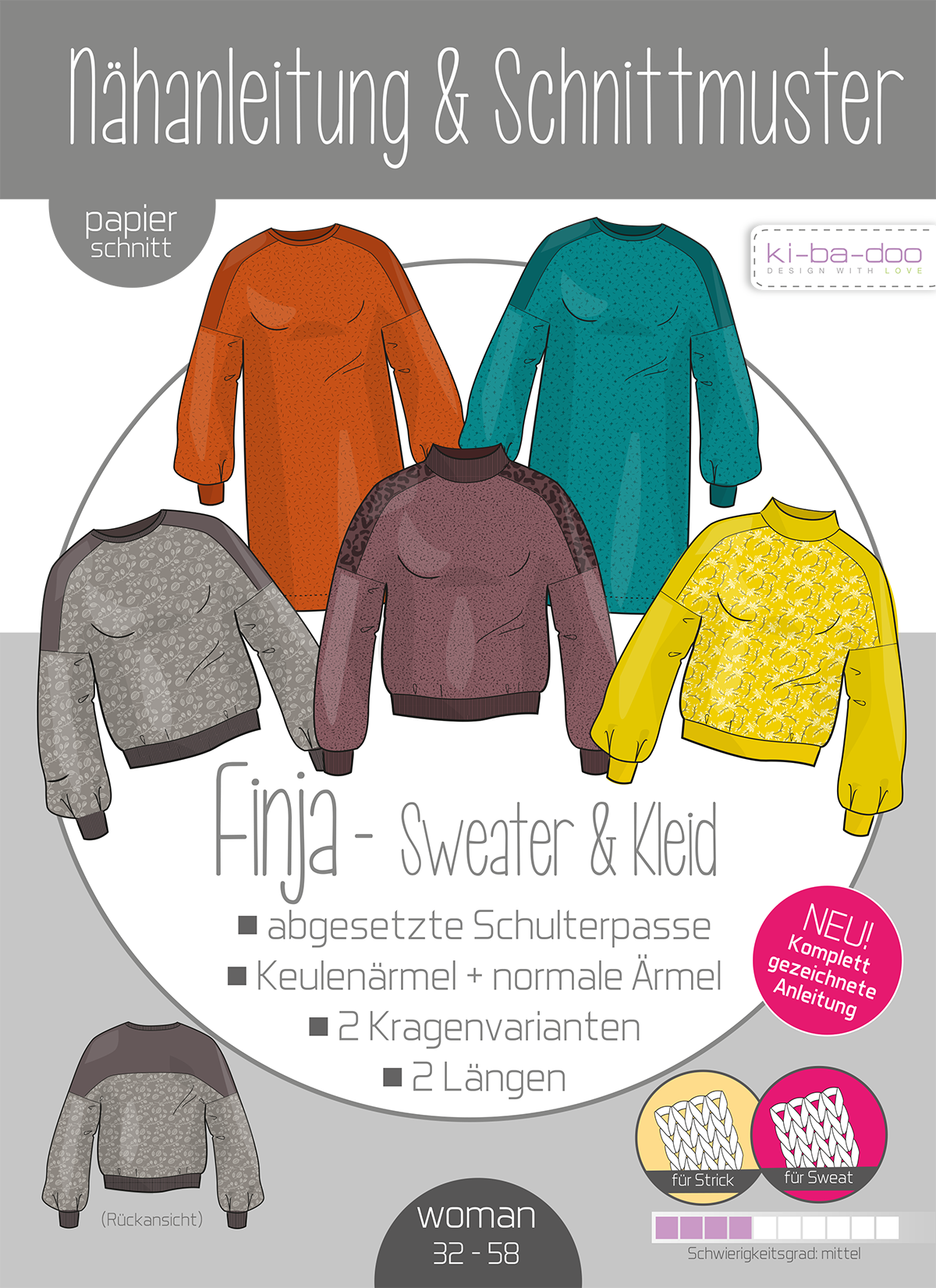 Finja - Sweater & Kleid