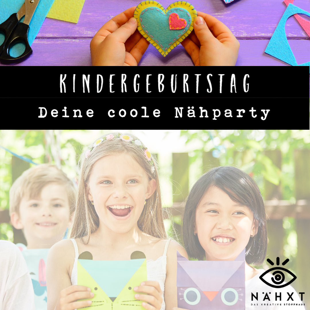 Kinder-Geburtstags-Nähparty (bis 6 Kinder)