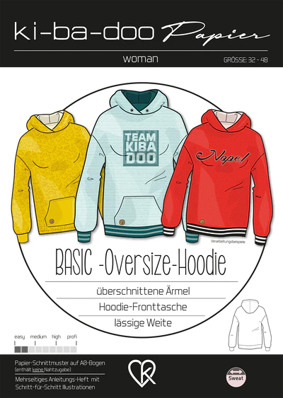 Basic Oversize - Hoodie