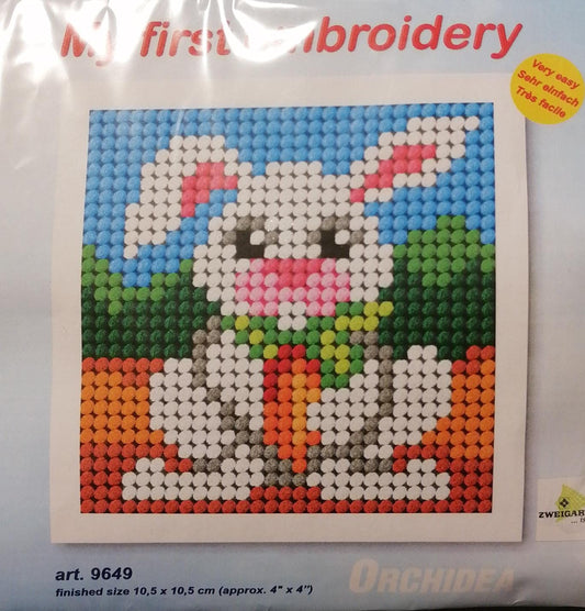 Stickpackung Hase