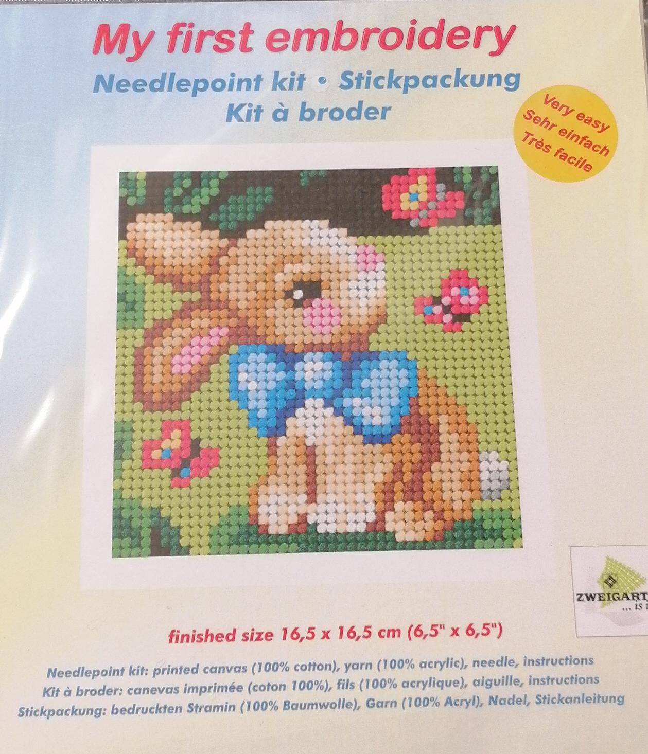 Stickpackung Häschen
