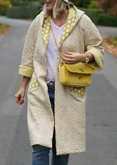 Bente - Raglan Strickmantel