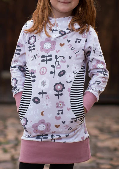 Lou - Long Hoodie für Kinder