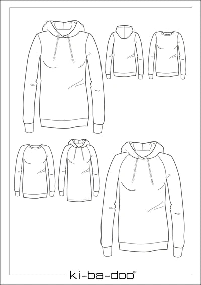 Mix & Match - Hoodie / Pullover für Damen