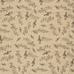 Leinenoptik Musiknoten – Beige