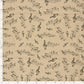 Leinenoptik Musiknoten – Beige