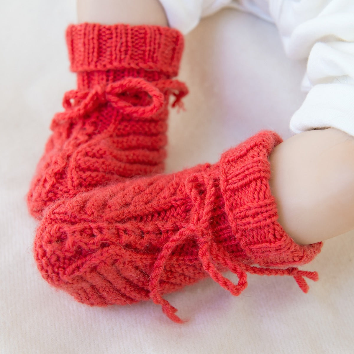 Babyschühchen mit Umschlag