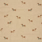 Leinenoptik Hunde – Beige